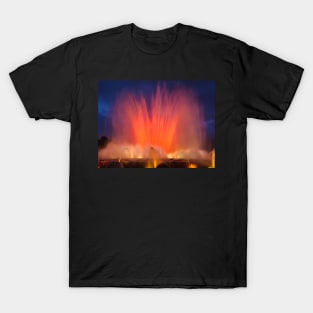 Colorful performance of Magic Fountain T-Shirt